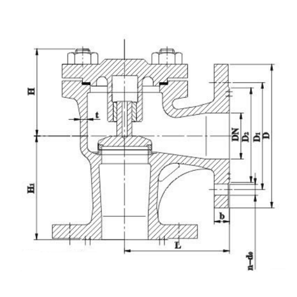 GBT592 DN125 Cast Iron Check Valve1446228.jpg GBT592 DN125 Cast Iron Check Valve1.jpg